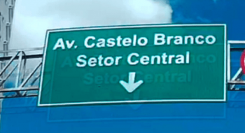 Rogério Cruz veta renomeação de Avenida Castelo Branco para Iris Rezende Machado
